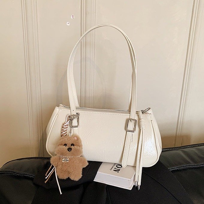 Women’s Casual Minimalist One Shoulder Bag with Zip Closure Summer 2026